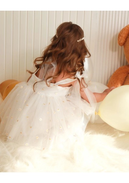 Silvia Papatya Kız Çocuk Elbise modelleri