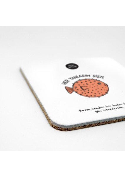 Her Yanlarım Şişti 2'li Bardak Altlığı Seti fiyatları