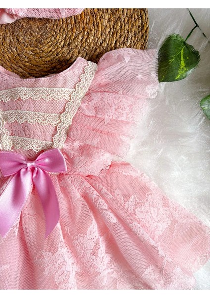 Liya Bandanalı Kız Bebek Romper modelleri