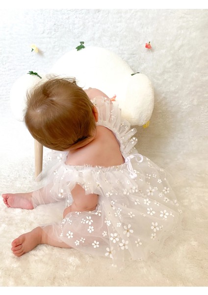 Dora Papatya Kız Bebek Romper