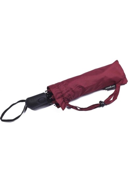 Bordo Otomatik Hafif ve Dayanıklı Rüzgârda Mükemmel Koruma Şemsiyesi modelleri