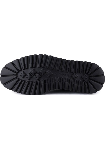 Erkek Hakiki Deri Siyah Casual Ayakkabı 537 3821 Erk Ayk SK25-26 Sıyah Dr/suet fırsatları