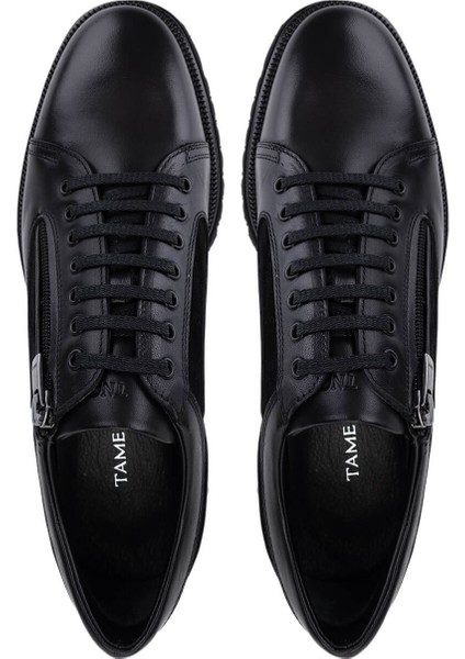 Erkek Hakiki Deri Siyah Casual Ayakkabı 537 3821 Erk Ayk SK25-26 Sıyah Dr/suet indirimleri