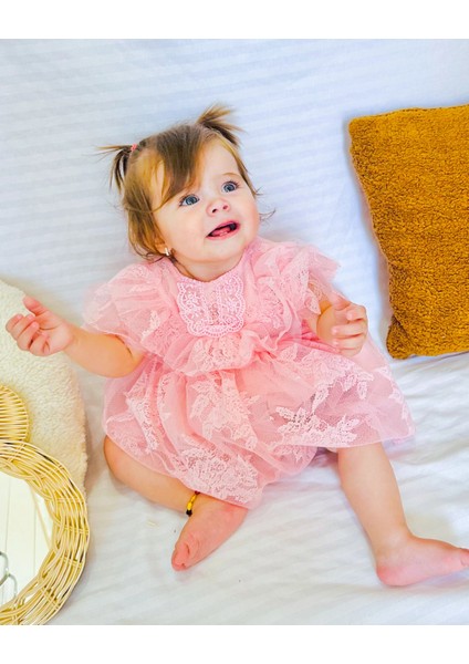 Yasemin Kız Bebek Elbise