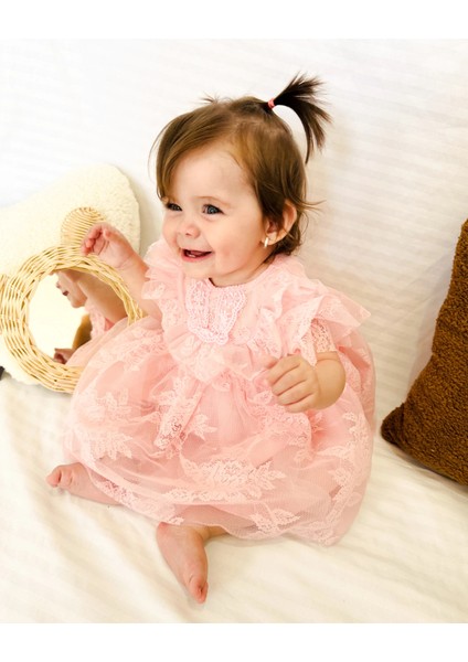 Yasemin Kız Bebek Elbise