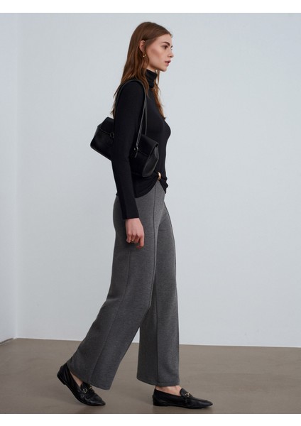 32202 Aksesuar Detaylı Balıkcı Yaka Top-Siyah indirimleri