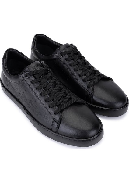 Erkek Hakiki Deri Siyah Sneakers & Spor Ayakkabı 1174 041 Erk Ayk SK25-26 Sıyah Dr fiyatları