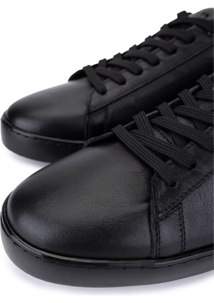 Erkek Hakiki Deri Siyah Sneakers & Spor Ayakkabı 1174 041 Erk Ayk SK25-26 Sıyah Dr modelleri