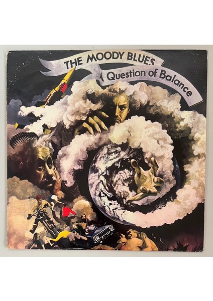 The Moody Blues A Question Of Balance Lp Plak (Orjinal 1970 Dönem Türk Baskı Plak)