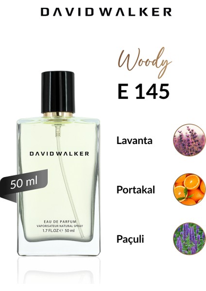 E145 Rick 50 ml Erkek Parfüm | Woody