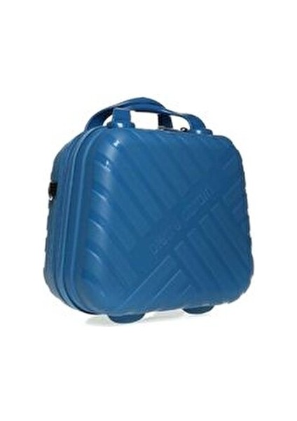 Mavi Makyaj Çantası Polipropilen Malzeme ile Ergonomik Tasarım 04PC1960-MKY M