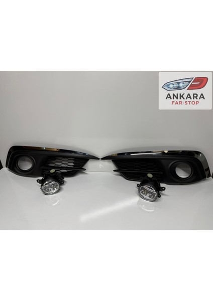 Honda Civic Fc5 2016-2019 Makyajsız Sis Lamba ve Kapak Takımı (Krom Tip-Ön Sağ-Sol Ledli 2 Sis-2 Kapak) fiyatları