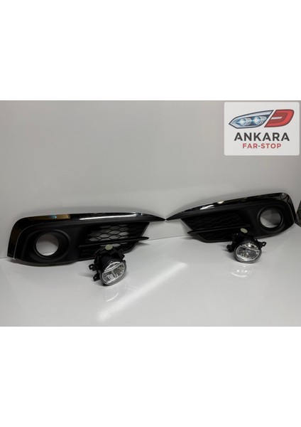 Honda Civic Fc5 2016-2019 Makyajsız Sis Lamba ve Kapak Takımı (Krom Tip-Ön Sağ-Sol Ledli 2 Sis-2 Kapak) modelleri