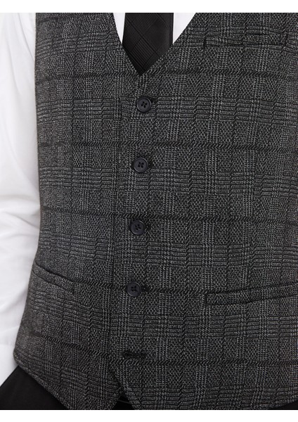 Yeni Sezon Dar Kalıp Klasik Erkek Yelek fırsatları