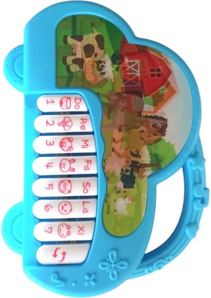 Oyuncak 17 cm Mini Piyano – Çocuklar Için Eğitici Müzik Oyuncağı Mavi fiyatları