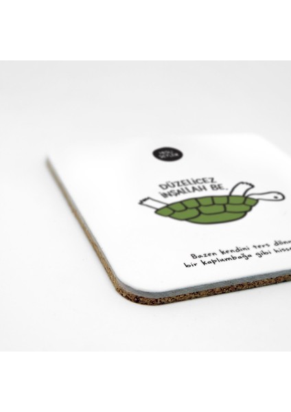 Düzelicez Inşallah 2'li Bardak Altlığı Seti fiyatları