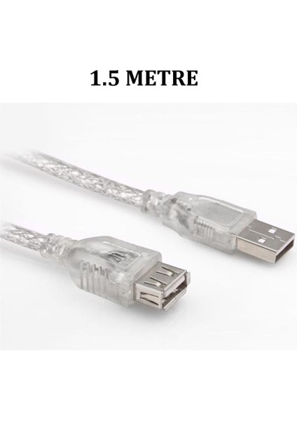 USB 2.0 Extension Cable 1.5 mt USB Uzatma Kablosu