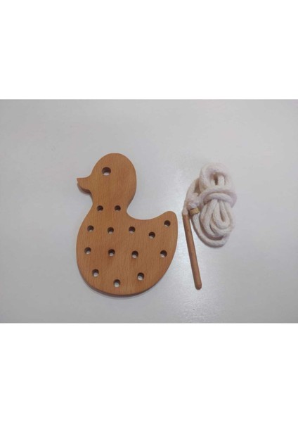 Kahverengi Ip Geçirme Ördekli Koruyucu, Güçlü ve Şık Tasarım