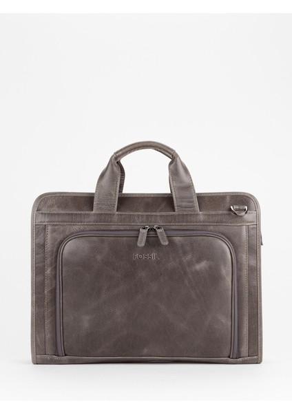 %100 Hakiki Deri Business Laptop & Evrak Çantası 14 Inç