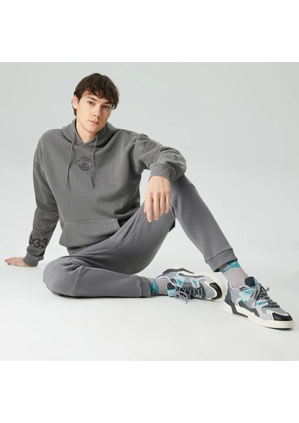 House Of Superstep x Erkek Gri Hoodie