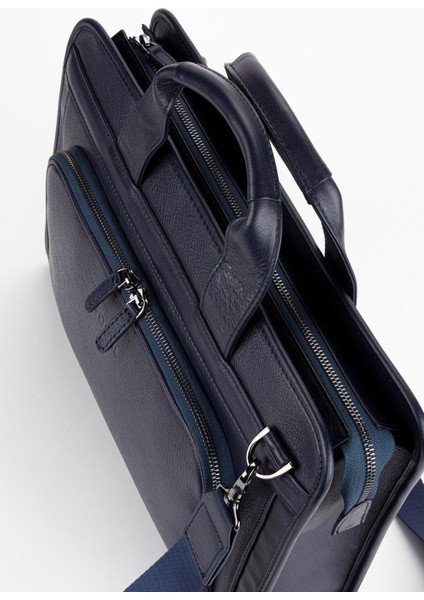 %100 Hakiki Deri Business Laptop & Evrak Çantası 14 Inç indirimleri