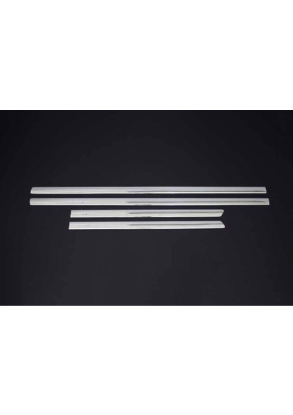 Volkswagen Bora Yan Kapı Çıtası Krom Nikelaj (1998-2004) için Özel Ürün (4 Parça Paslanmaz Çelik)