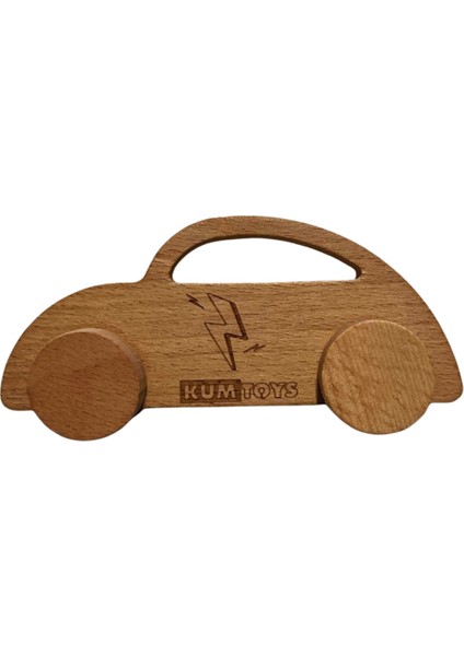 Kahverengi Ahşap 3'lü Çocuk Oyuncak Araba Seti Eğlenceli ve Sağlıklı Oyun Deneyimi fırsatları