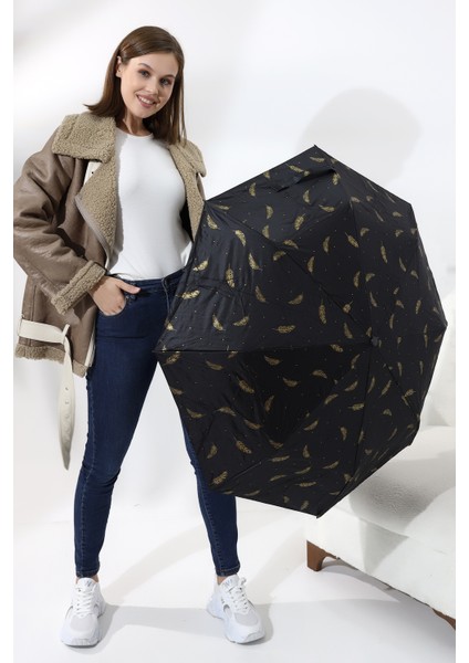 Tam Otomatik Siyah Şemsiye, Hafif ve Dayanıklı, Pratik Kullanım fiyatları