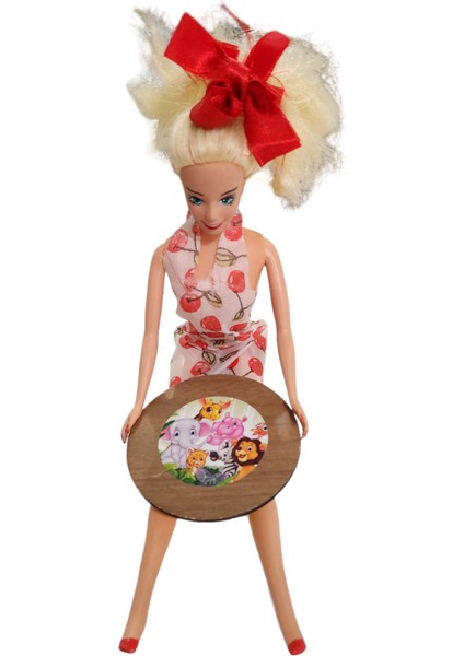 Kahverengi Çocuk Oyuncağı Tepsisi, Şık ve Kullanışlı Tasarım ile Evinize Neşe Katın