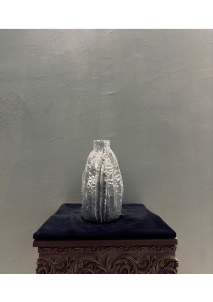 Modern Dekoratif Vazo – 30X16 cm Polyester Sanatsal Obje