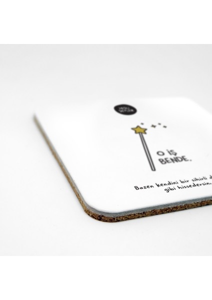 O Iş Bende 2'li Bardak Altlığı Seti fiyatları