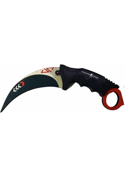 Siyah Ahşap Kılıç Formunda Savaş Oyunu Aksesuarı