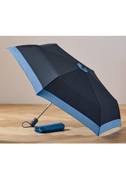 Otomatik Küçük Portatif Şemsiye, Siyah Renk, Pratik ve Şık Tasarım