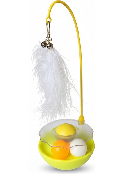 Zilli Kedi Yalama Taşı Hacıyatmaz Oyuncağı – Tüylü Interaktif Kedi Eğlence ve Aktivite Oyuncağı fiyatları