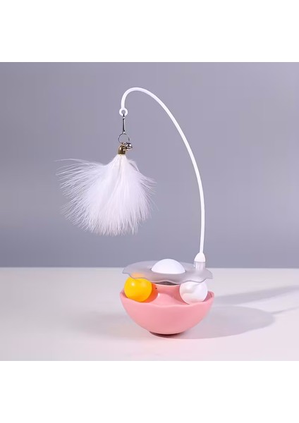 Zilli Kedi Yalama Taşı Hacıyatmaz Oyuncağı – Tüylü Interaktif Kedi Eğlence ve Aktivite Oyuncağı fırsatları