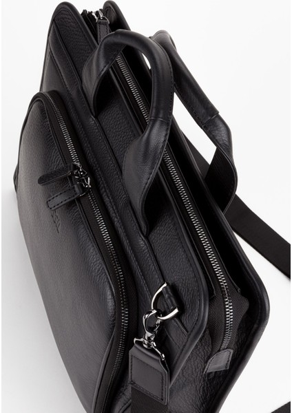 %100 Hakiki Deri Business Laptop & Evrak Çantası 14 Inç indirimleri