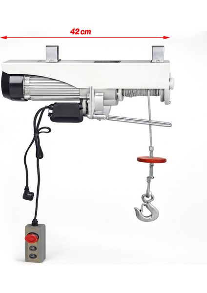 Elektrikli Vinç 400/800 kg Caraskal Uzaktan Kumandalı 30 M Halatlı Yük Kaldırma Makinesi modelleri