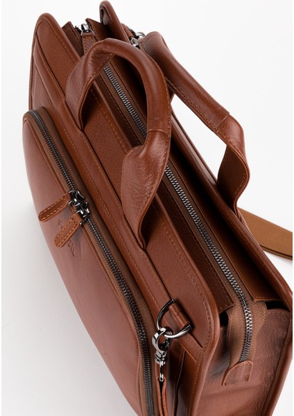 %100 Hakiki Deri Business Laptop & Evrak Çantası 14 Inç indirimleri