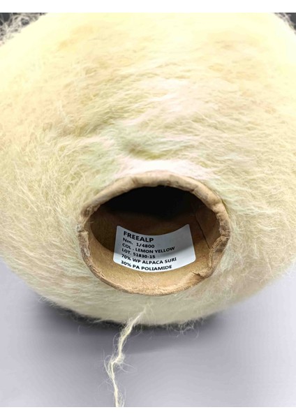 %70 Suri Alpaka El Örgü Ipi 300GR Sarı fiyatları