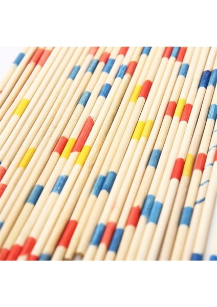 Kahverengi Mikado Oyun Çubukları, Eğlenceli ve Zarif Ahşap Tasarım fırsatları