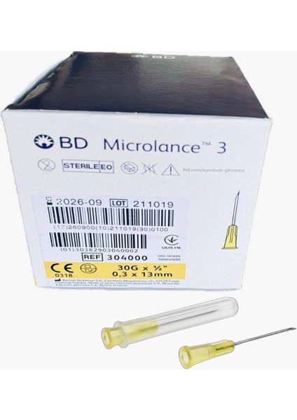 Mezoterapi İğnesi 30G 13MM