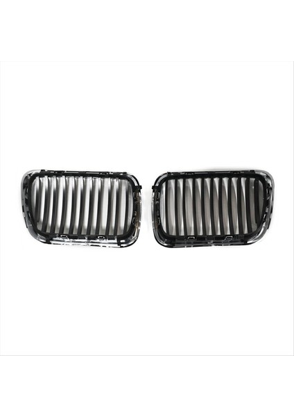 Araba Chrome+Mat Siyah Ön Böbrek Bmw E36 3 Seri 328I 1997-1999 51138195151 51138195152 (Yurt Dışından)