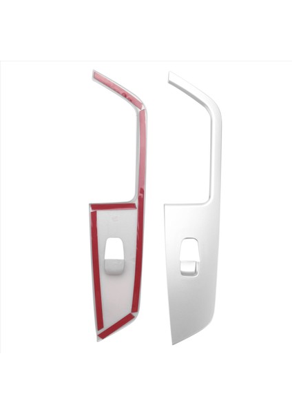 Hyundai Için 8x IX25 Creta Creta Krom Iç Kapı Koltuk Pencere Anahtarı Kapak Dekorasyon Kontrol Paneli 2015-2019 (Yurt Dışından) modelleri