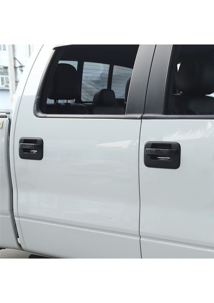 Araba Dış Kapı Kolu Kase Kapağı Kaplama Çıkartmaları Ford F150 2009-2014 Aksesuarlar Için Dekorasyon Yumuşak Karbon Fiber (Yurt Dışından) fırsatları