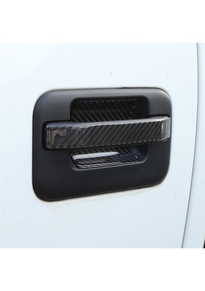 Araba Dış Kapı Kolu Kase Kapağı Kaplama Çıkartmaları Ford F150 2009-2014 Aksesuarlar Için Dekorasyon Yumuşak Karbon Fiber (Yurt Dışından) indirimleri