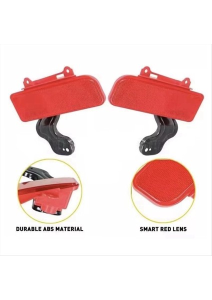 1 Çift Arka Tampon Reflektör Lambası Kapağı Bölme Arka Tampon Reflektörü 33505-T1W-A01 Honda Crv 2015-2016 Için 335555-T1W-A01 (Yurt Dışından) fiyatları