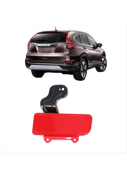 1 Çift Arka Tampon Reflektör Lambası Kapağı Bölme Arka Tampon Reflektörü 33505-T1W-A01 Honda Crv 2015-2016 Için 335555-T1W-A01 (Yurt Dışından) modelleri