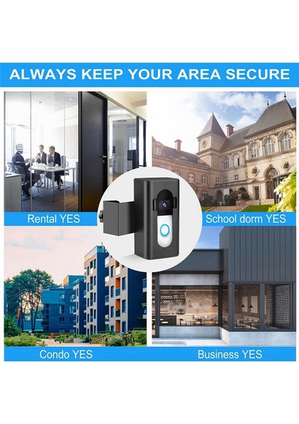 Video Kapı Zili Hırsızlığı Önleyici Kapı Zili Yükseltme Hırsızlığı Önleyici Video Kapı Zili Braketi Tatbikat Içermeyen Montaj Braketi (Yurt Dışından) fırsatları