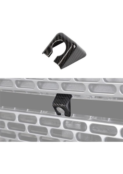 Ford Bronco 2021 2022 2023 Aksesuarlar Için Araba Ön Merkez Izgara Kamera Kapağı Koruma Dekorasyonu - Abs Karbon Fiber (Yurt Dışından) fiyatları