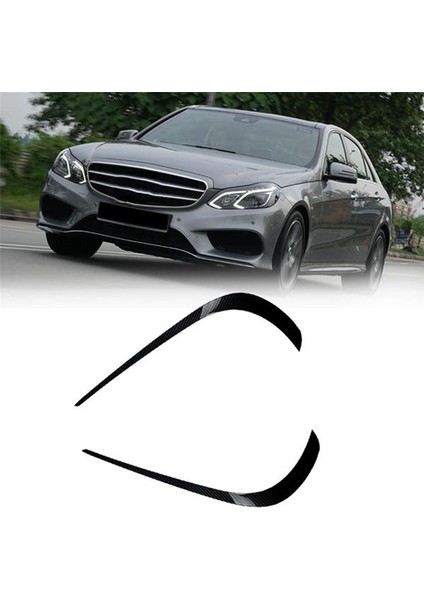 Ön Tampon Ayırıcı Spoiler Sis Lambası Kaşlar Mercedes Için For Benz E Sınıf W212 Facelıct 2013-2015 Karbon Deseni (Yurt Dışından) fiyatları